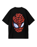 Spider Man Black Mask Oversized Tee