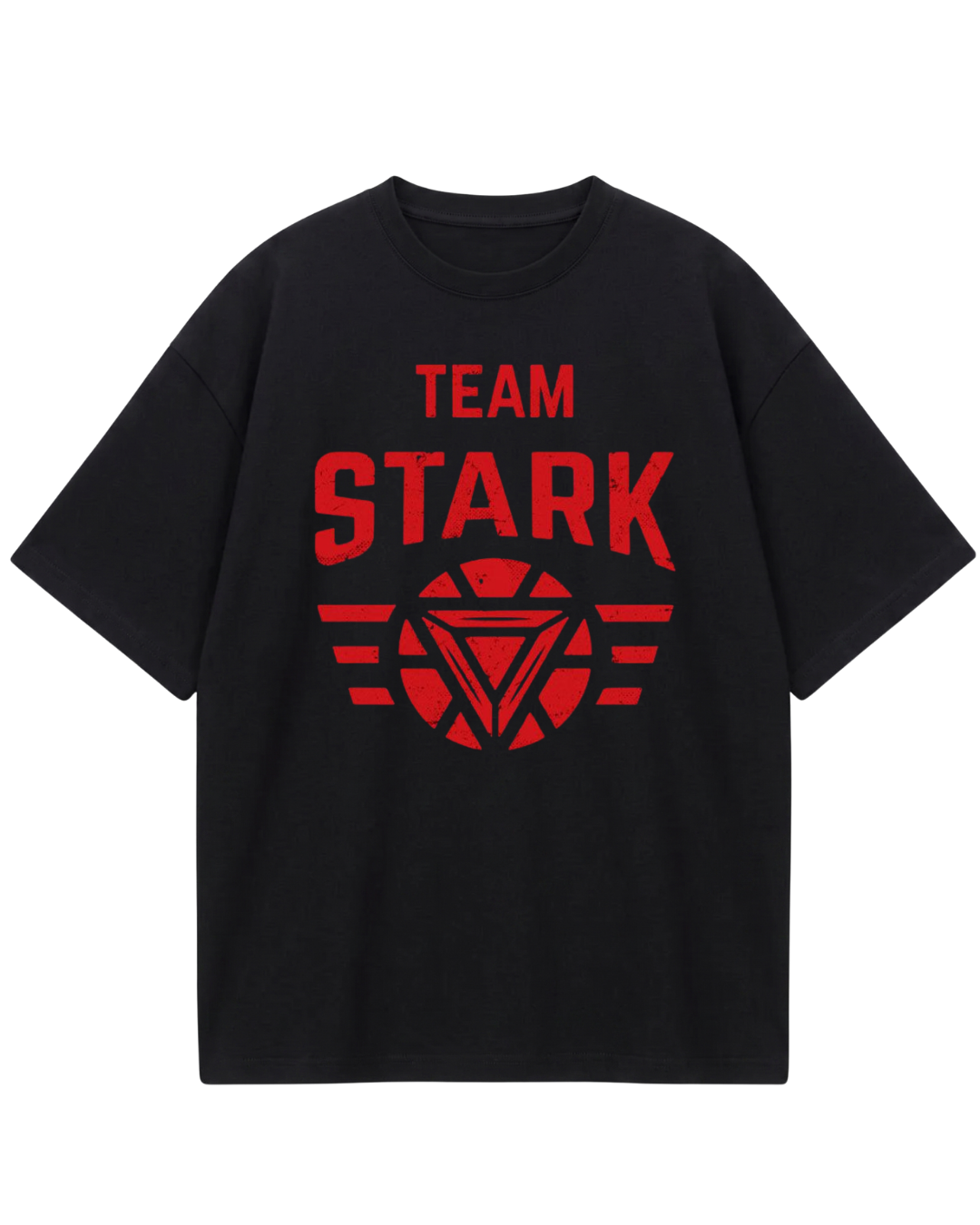 Iron Man Black Stark Oversized Tee