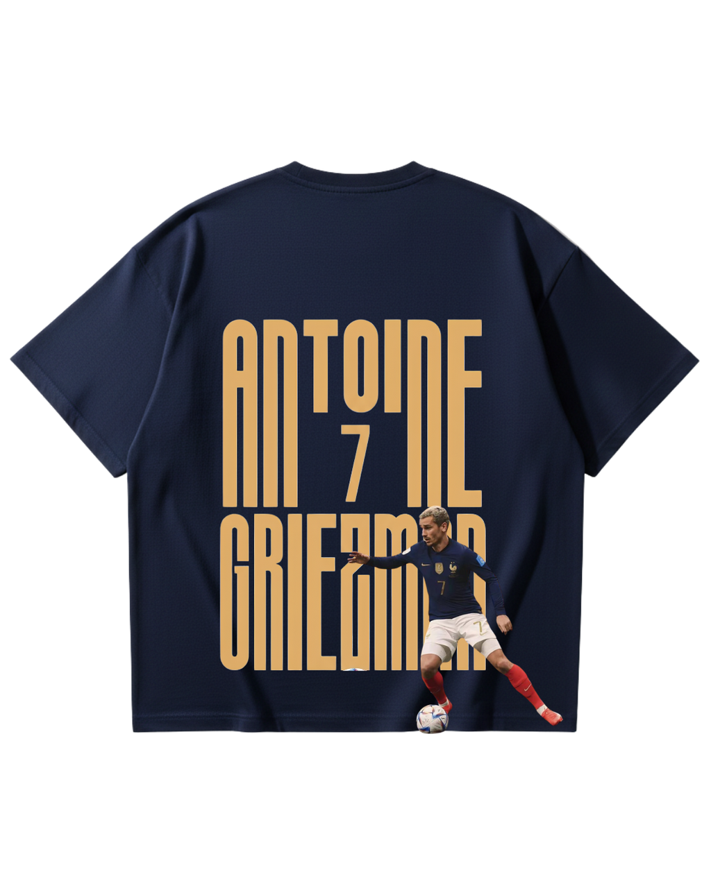 France Griezman Blue Oversized Tee