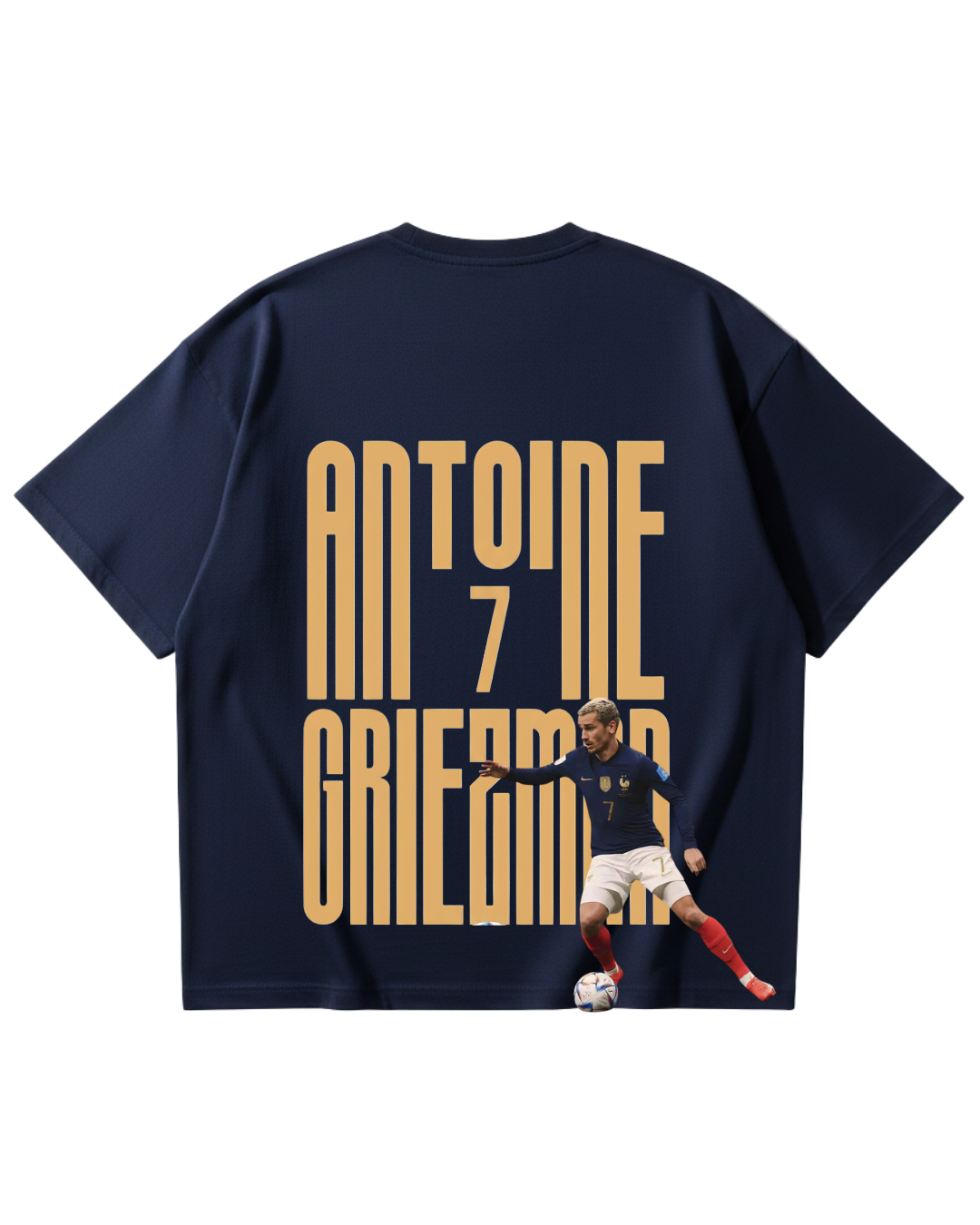 France Griezman Blue Oversized Tee