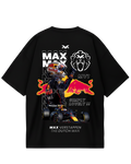 Max Verstappen RedBull Black Oversized Tee