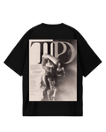 Taylor Swift TTPD Black Poster Oversized Tee