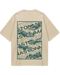 Aston Martin Beige Oversized Tee