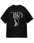 Taylor Swift TTPD Black Oversized Tee