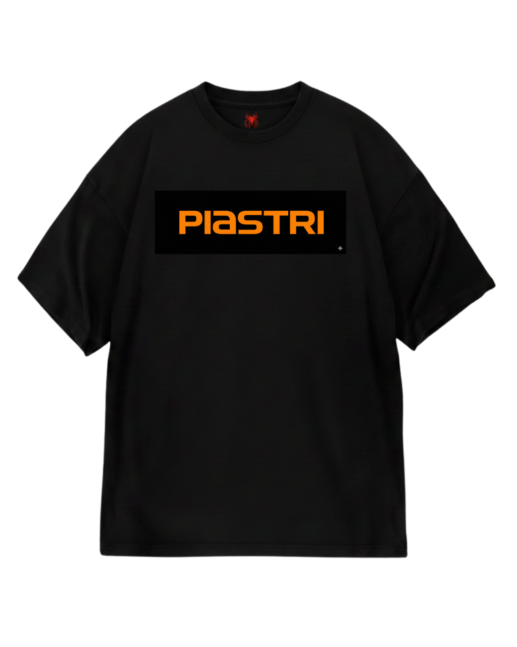 Oscar Piastri Black Oversized Tee