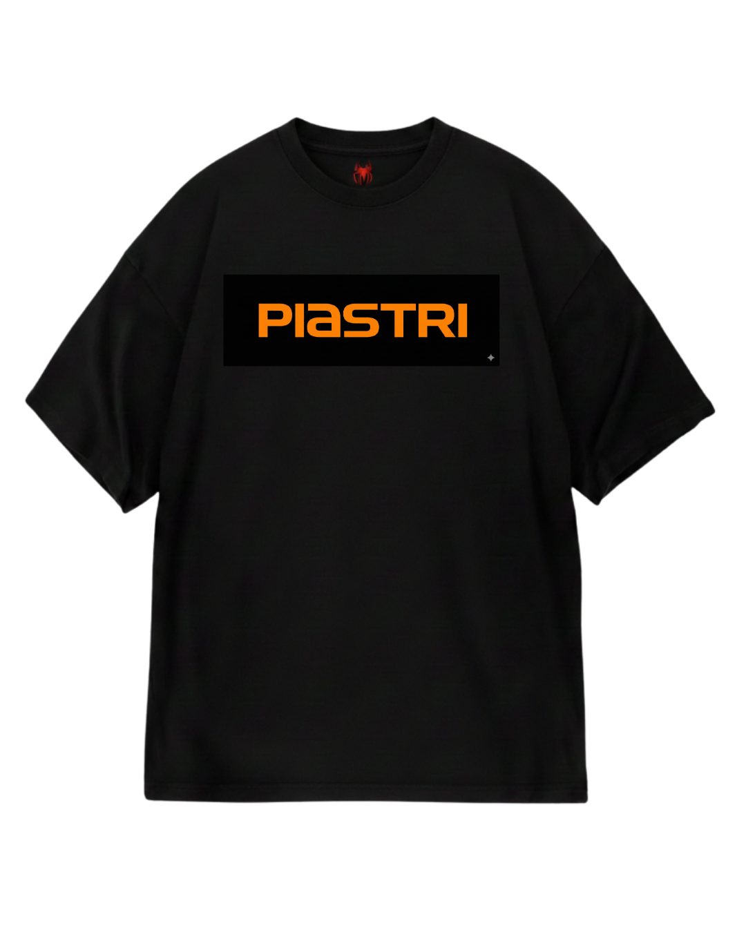 Oscar Piastri Black Oversized Tee