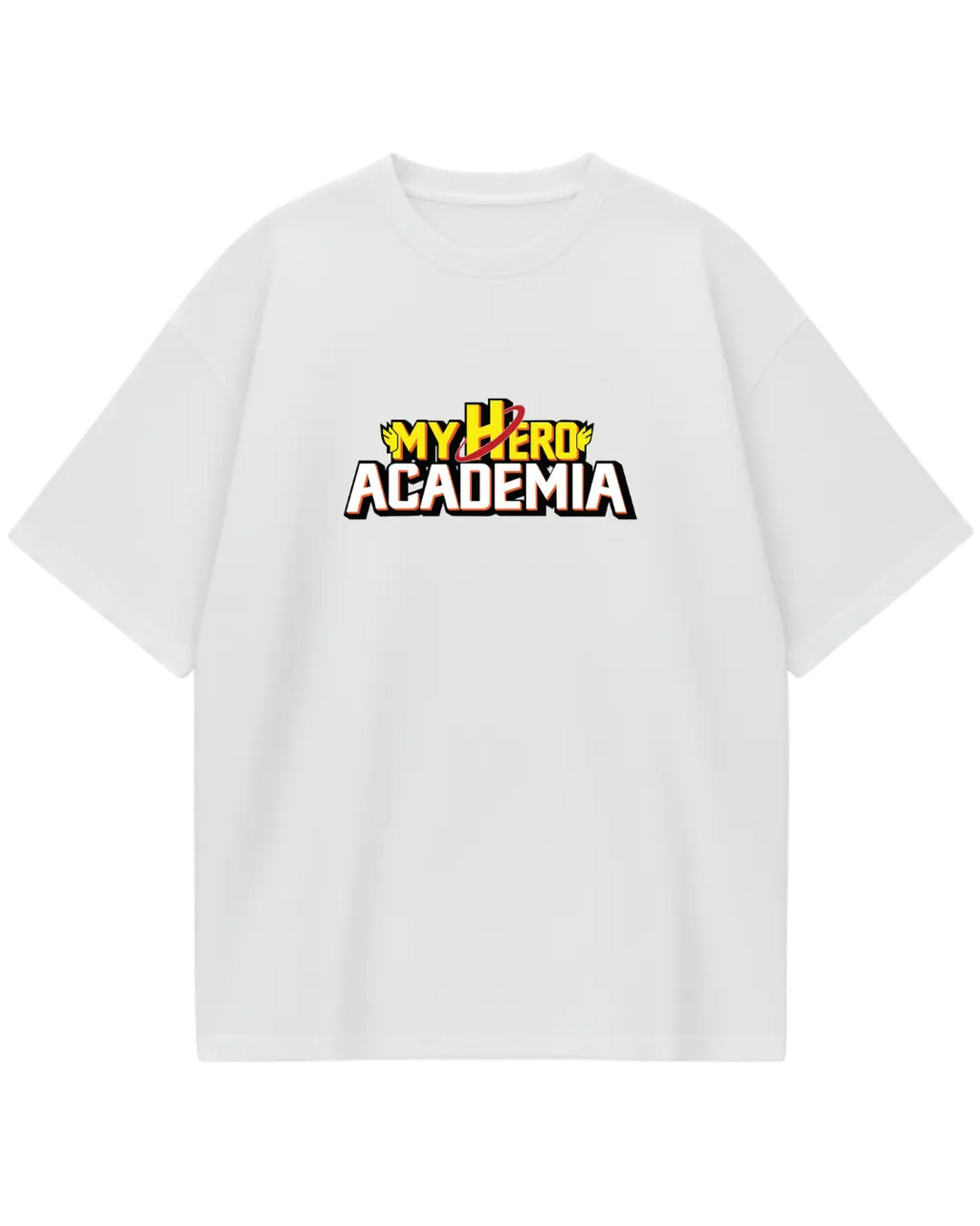 My Hero Academia Bakugo White Oversized Tee