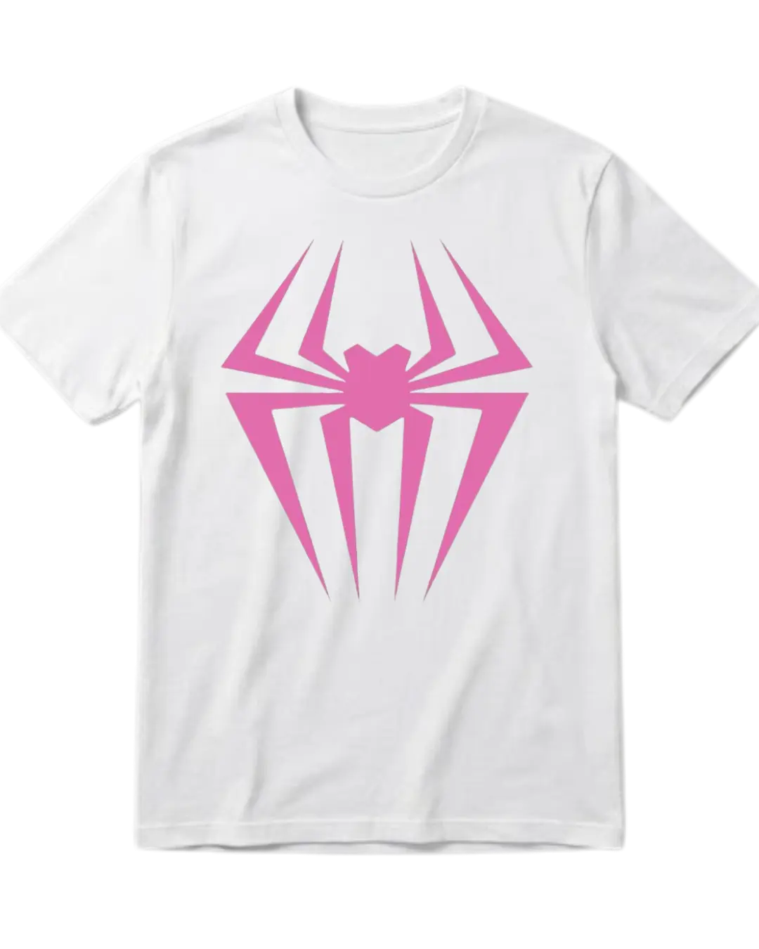 Spider Man White Gwen Half Sleeves
