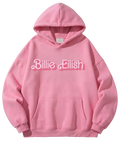 Billie Eilish Pink Hoodie