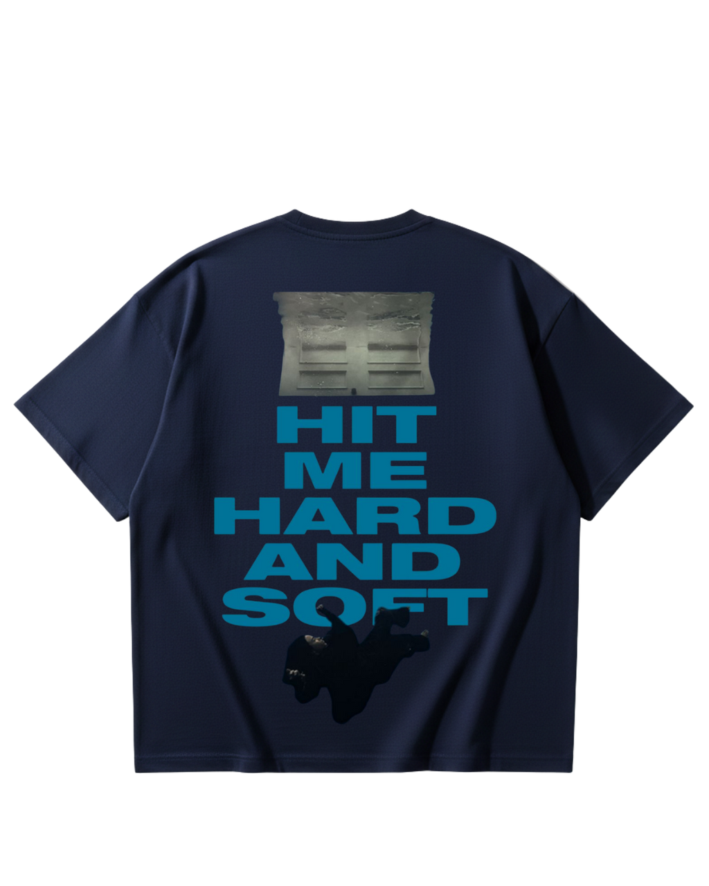 Billie Eilish Hit me Blue Oversized Tee