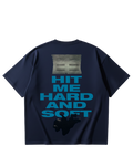 Billie Eilish Hit me Blue Oversized Tee