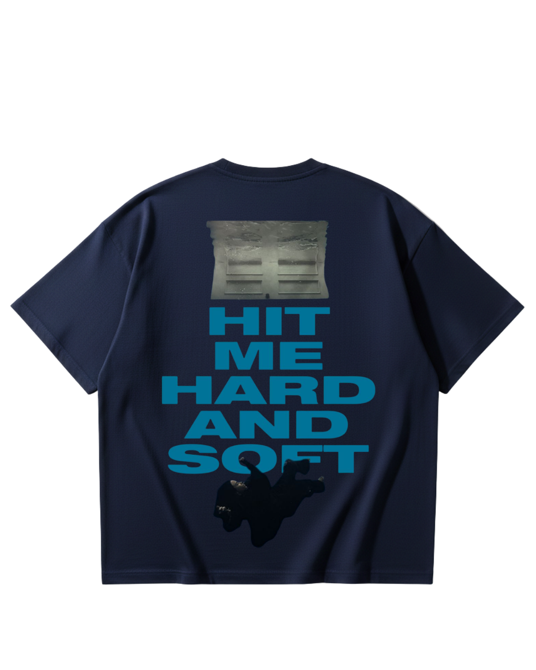 Billie Eilish Hit me Blue Oversized Tee