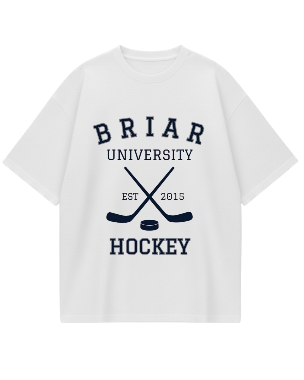 Off Campus Briar University Oversized Tee