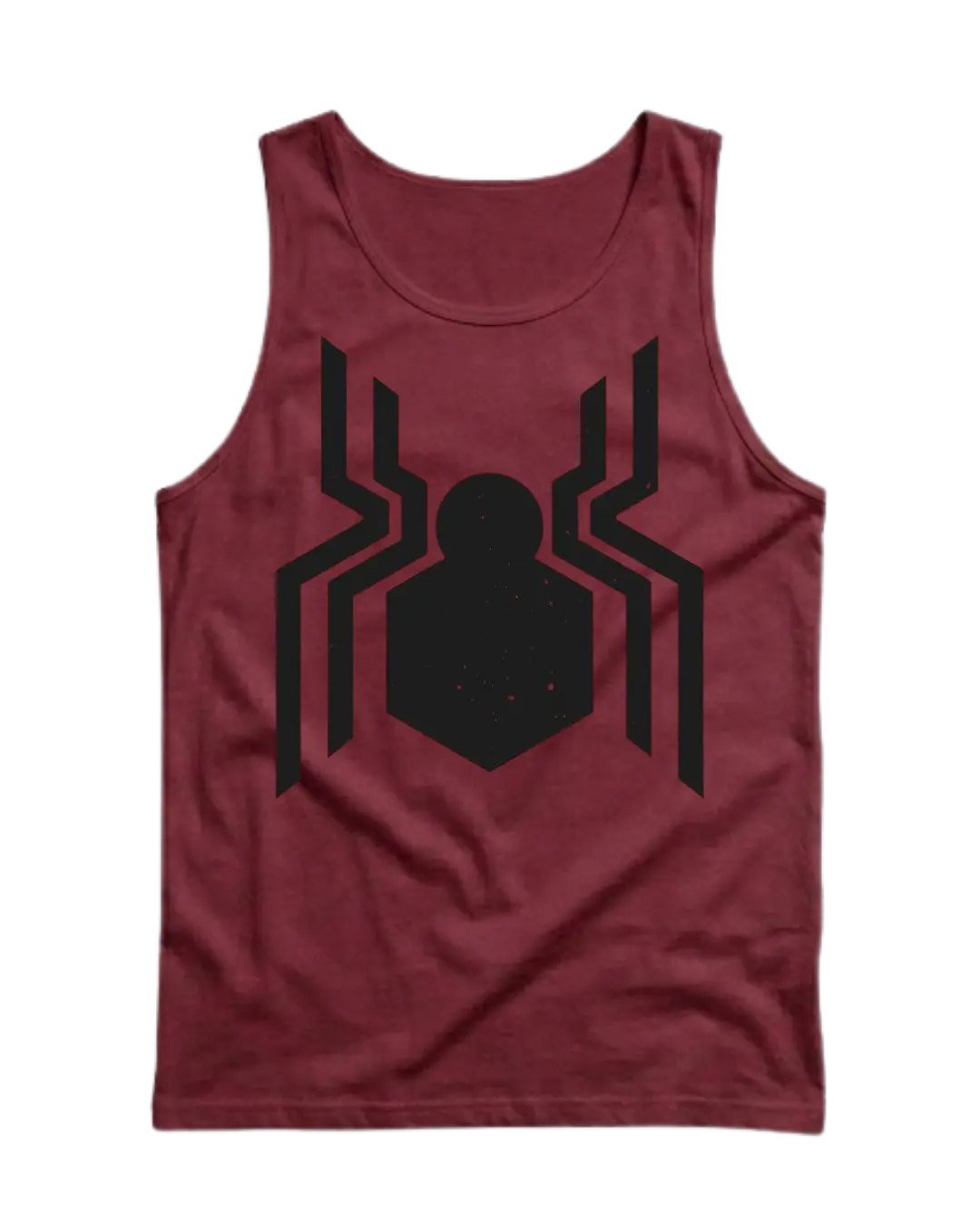 Spider Man Maroon Black Sandos & TankTop