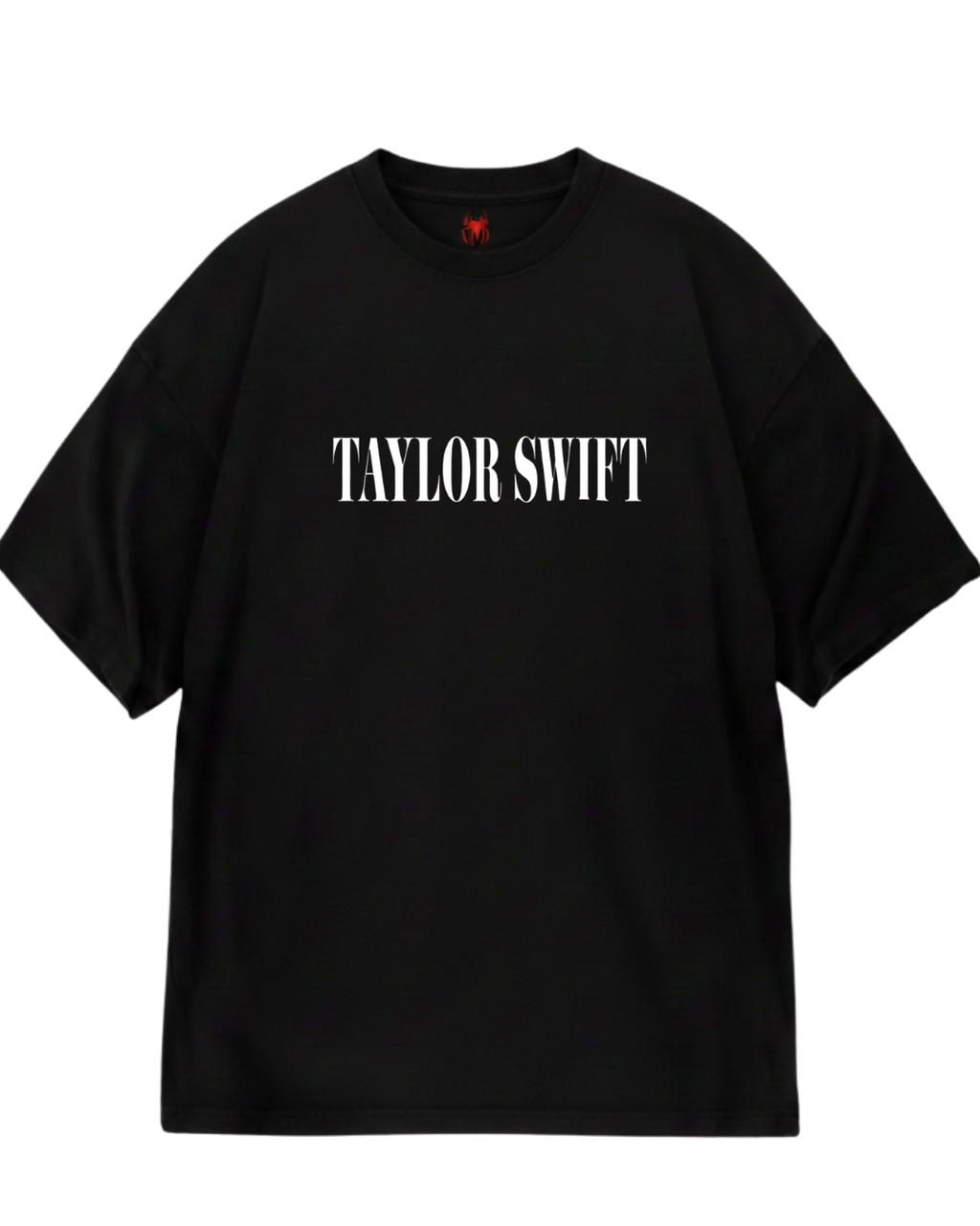 Taylor Swift Pic Black Oversized Tee