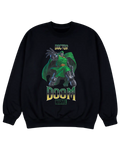 Dr Doom Black Poster Sweatshirt