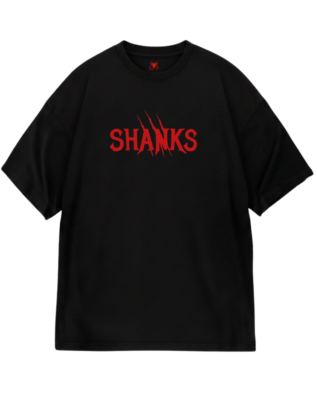 Black Shanks Oversized Tee