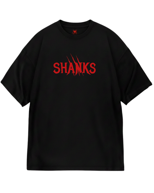 Black Shanks Oversized Tee