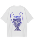 Real Madrid White Ucl Oversized Tee