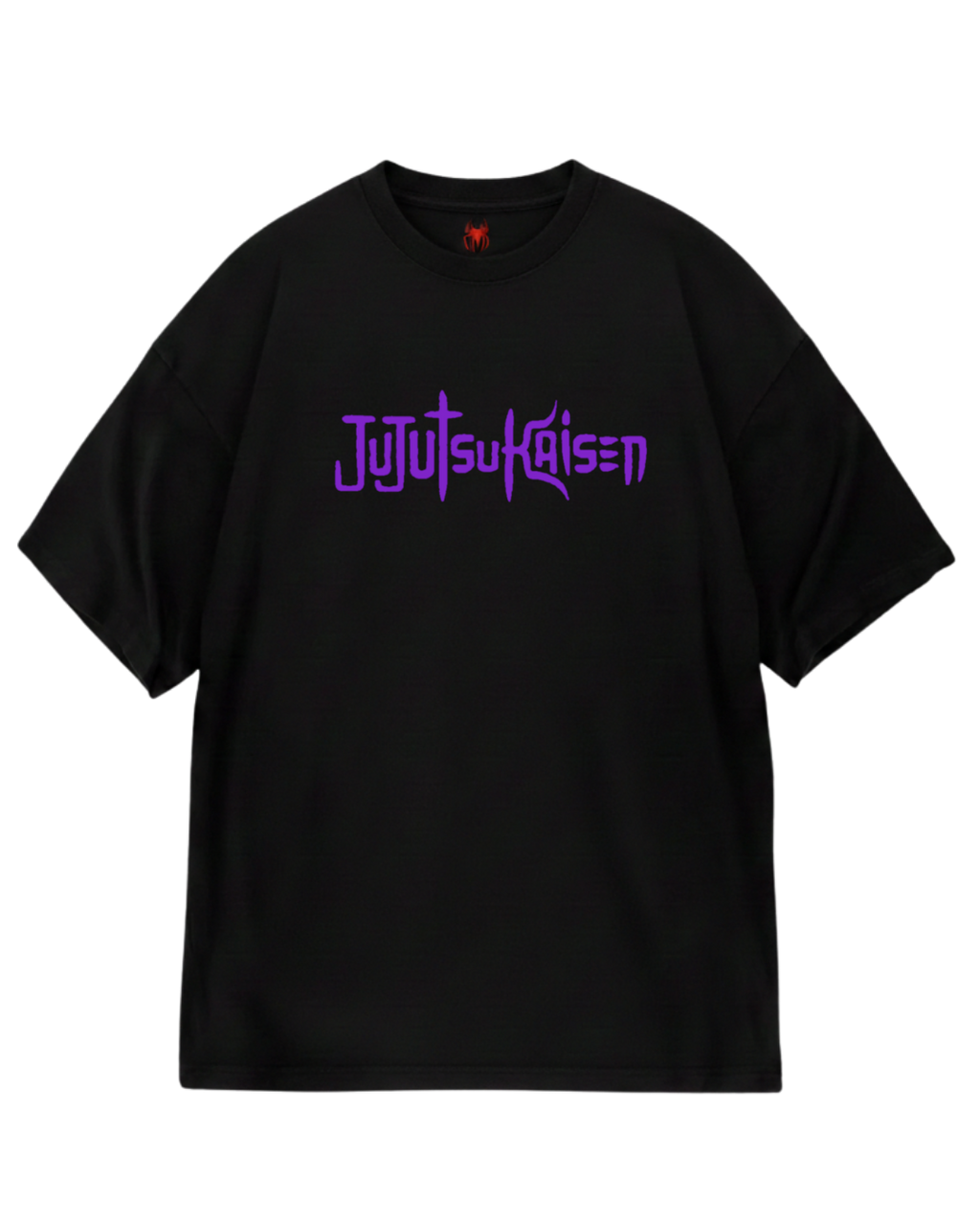 Gojo Black Purple Oversized Tee