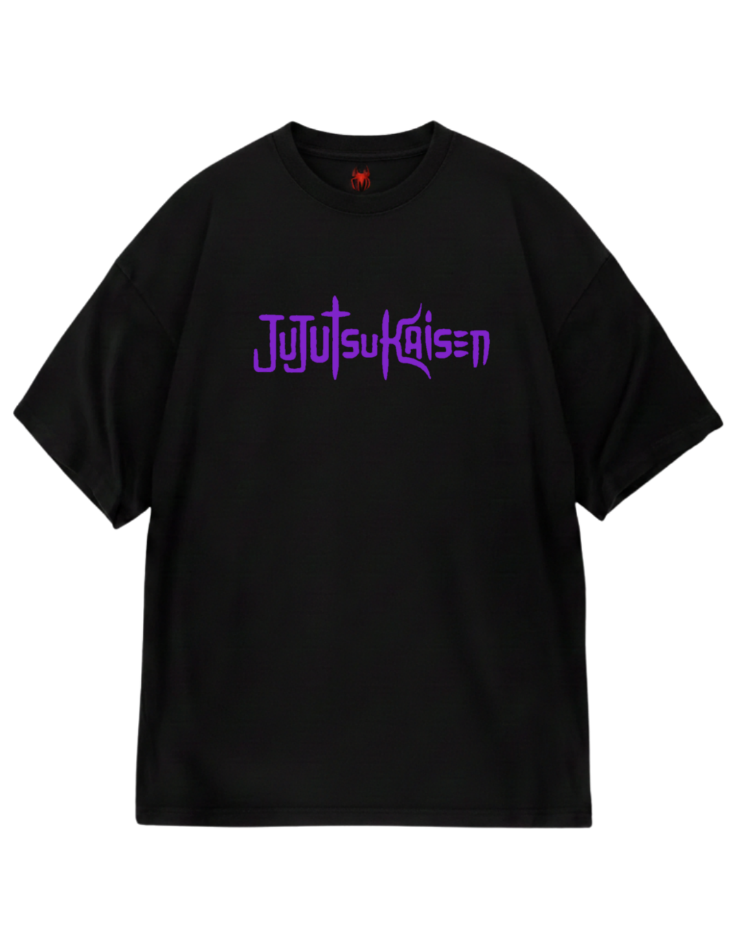 Gojo Black Purple Oversized Tee