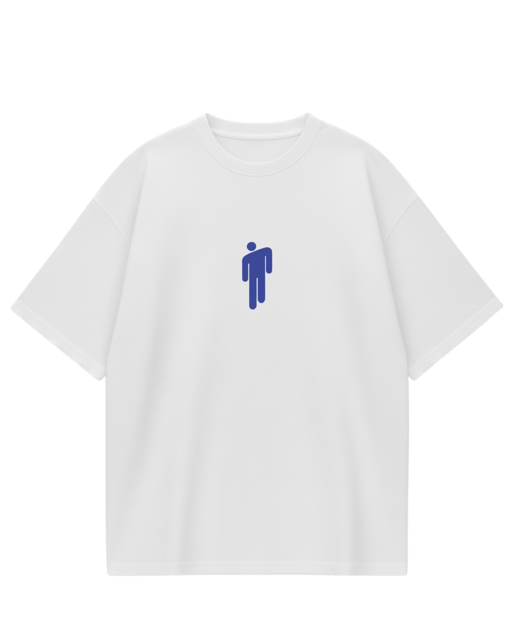 Billie Eilish Hit me White Oversized Tee