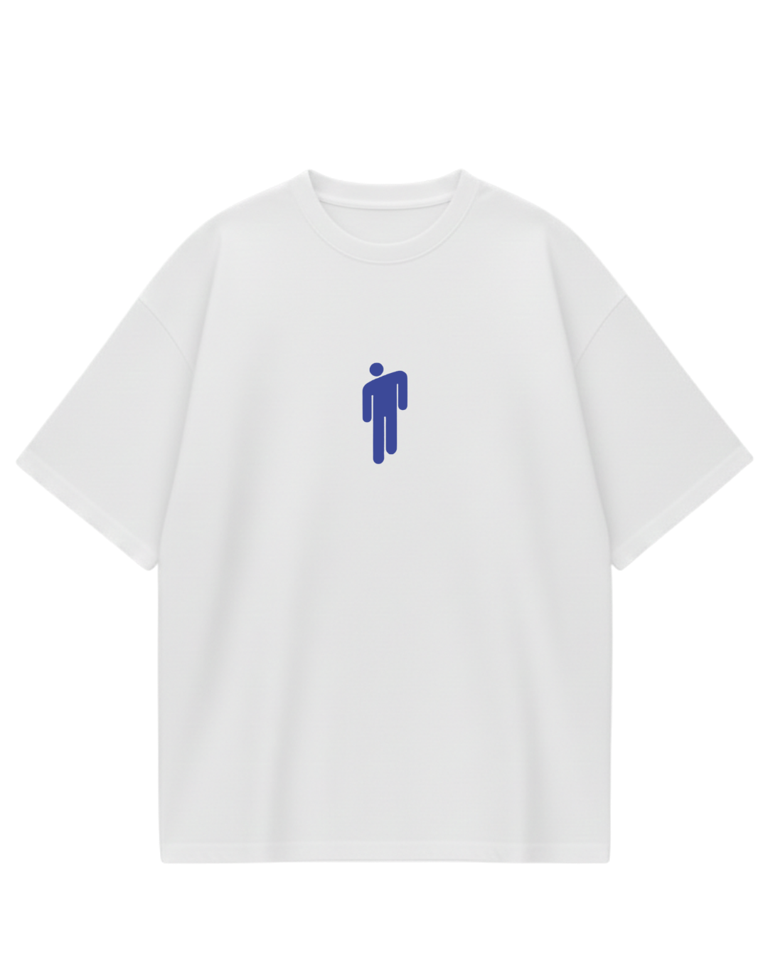 Billie Eilish Hit me White Oversized Tee