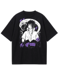 Naruto Sasuke Black Snake Oversized Tee