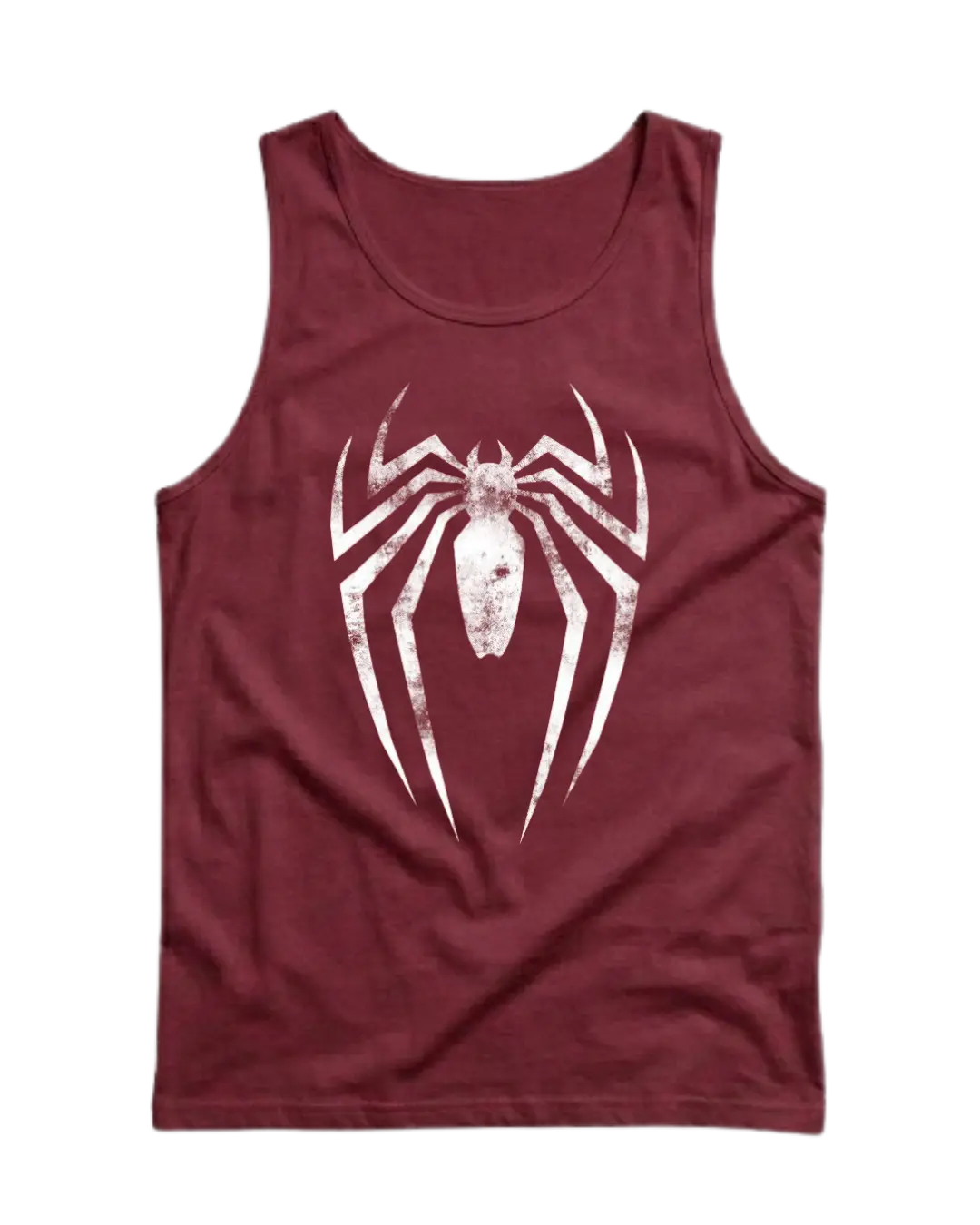 Spider Man Maroon White Sandos & TankTop