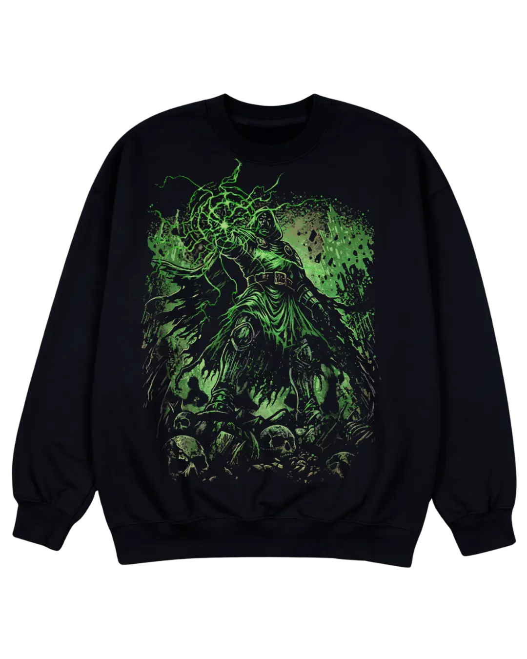 Dr Doom Black Design Sweatshirt