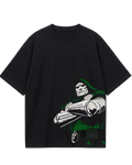 Dr Doom Black Pic Oversized Tee