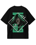 Dr Doom Black Tilt Oversized Tee