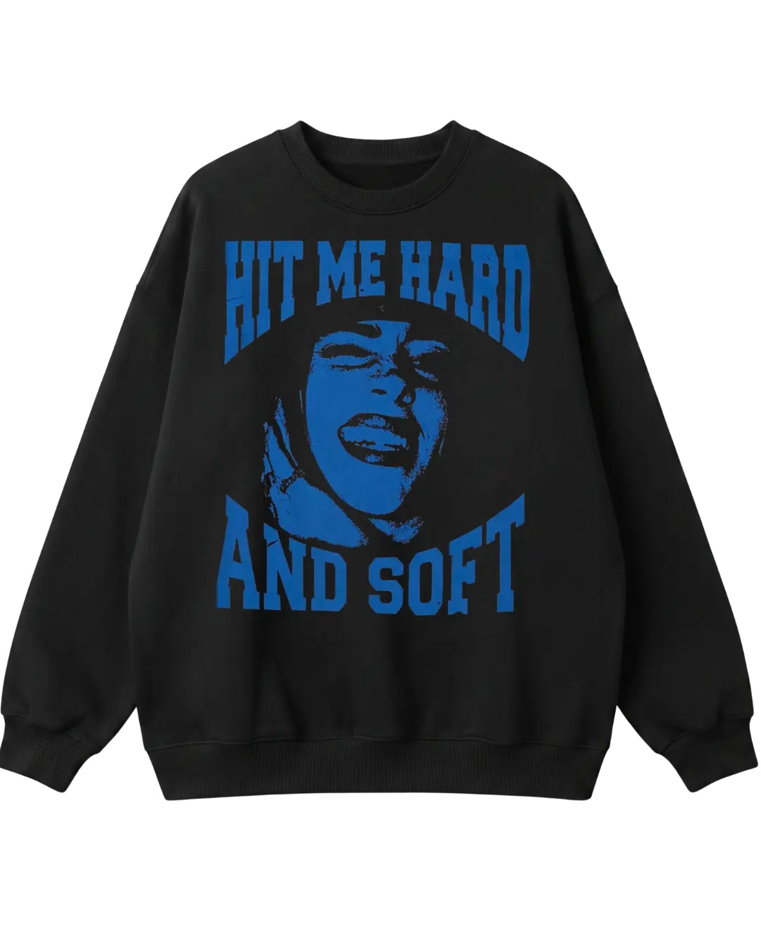 Billie Eilish Black Poster Sweatshirt