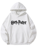Harry Potter White Hoodie