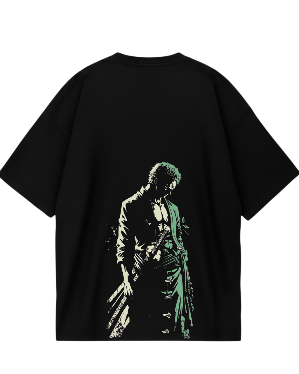 Black Zoro Oversized Tee