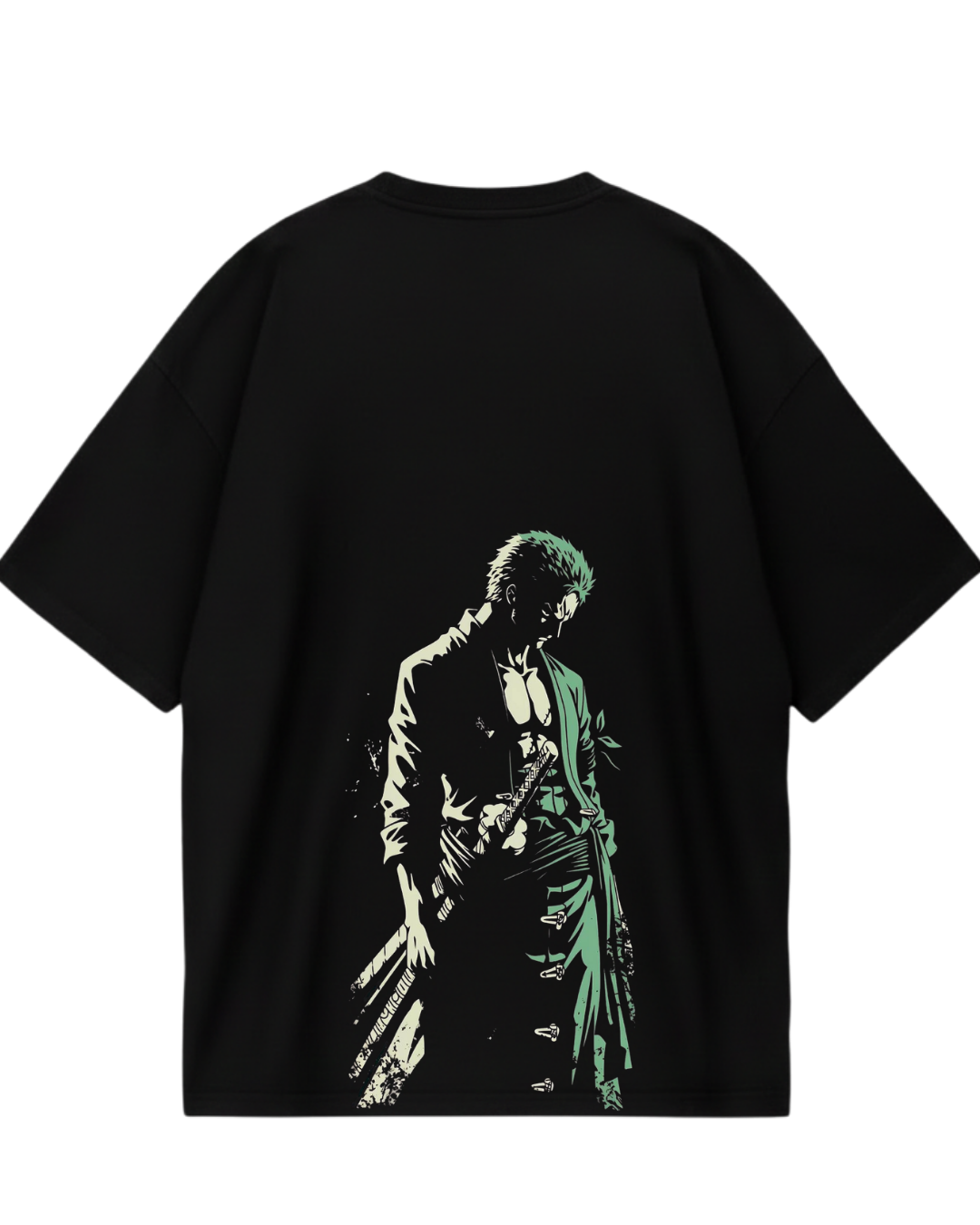 Black Zoro Oversized Tee