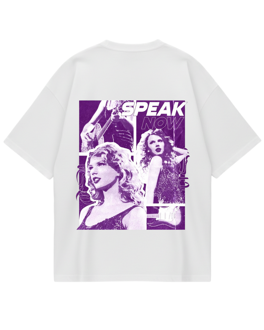 Taylor Swift SpeakNow White Oversized Tee