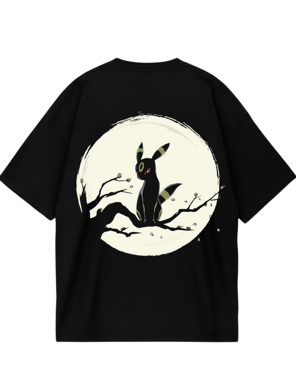 Evee Black Oversized Tee