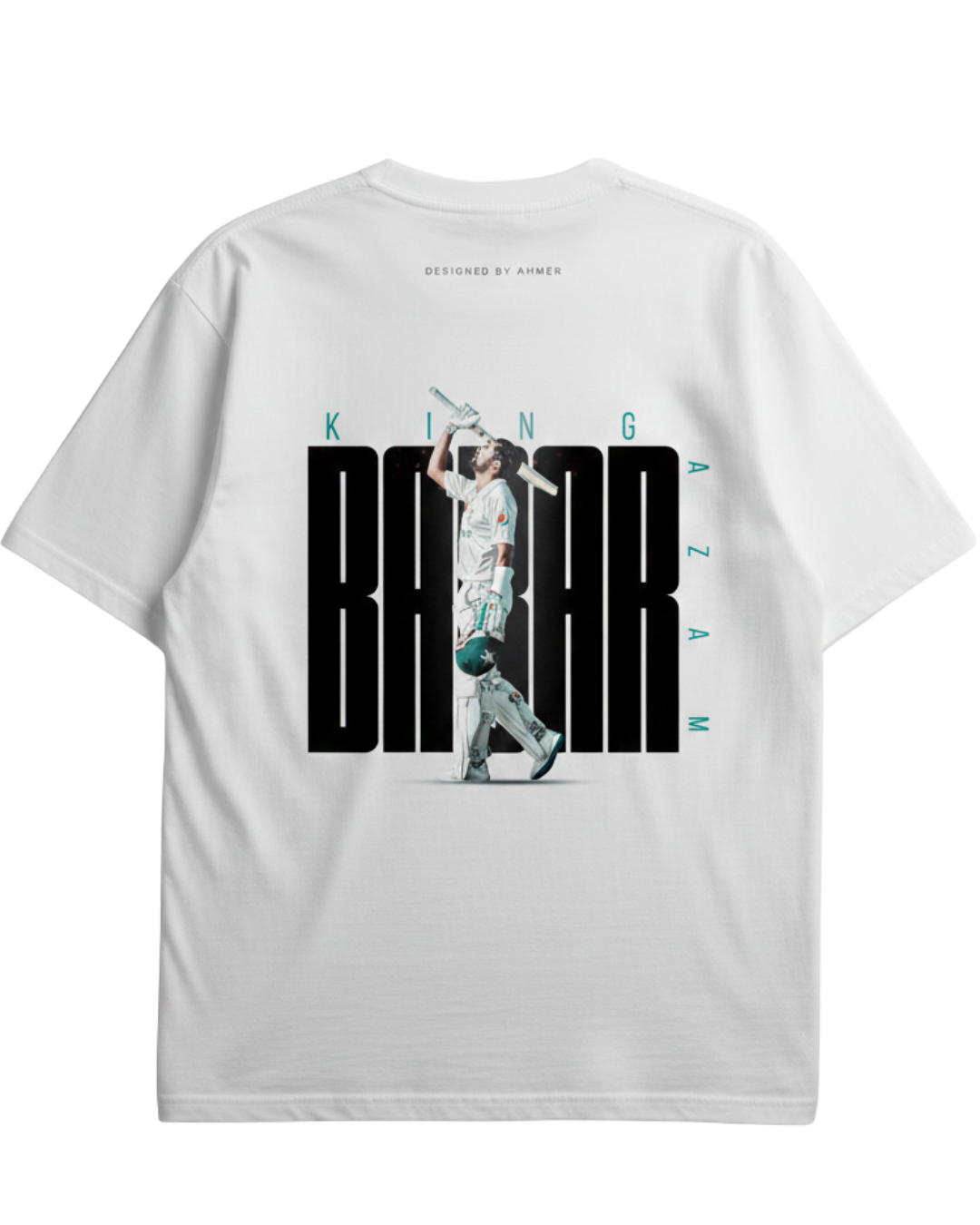 Pakistan Cricket White Oversized Tee