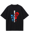 My Hero Academia Black Hot n Cold Oversized Tee