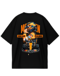 Oscar Piastri Orange Black Oversized Tee