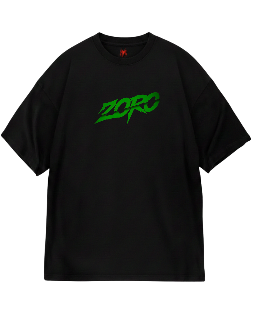 Black Zoro Oversized Tee
