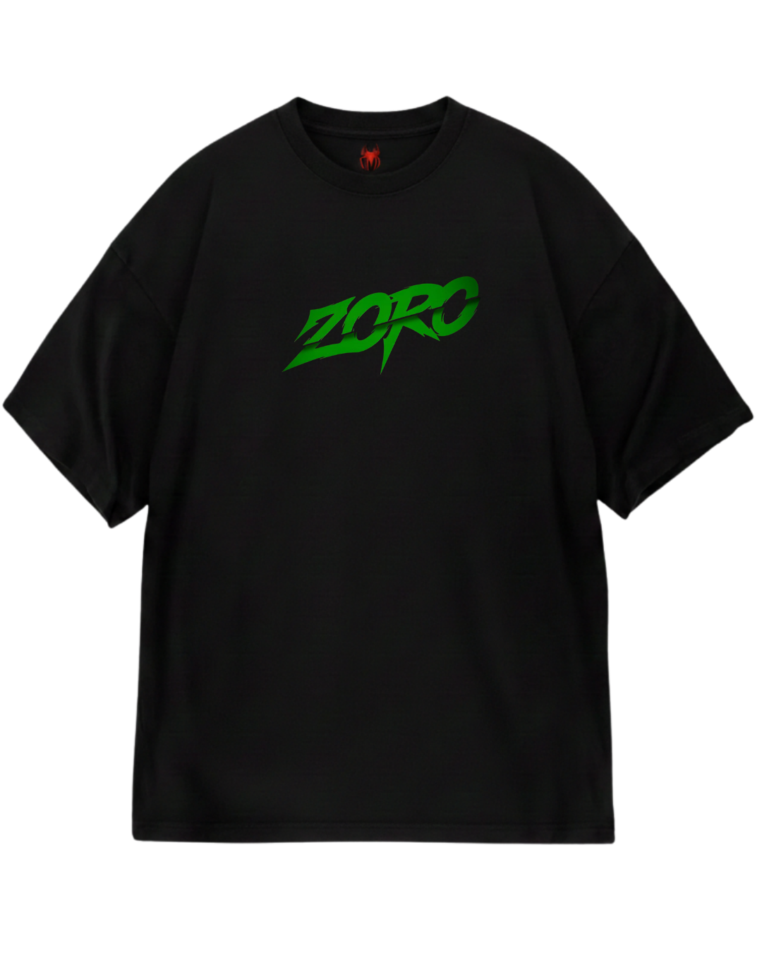 Black Zoro Oversized Tee