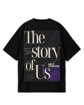 Taylor Swift SpeakNow Story Of Us Black Oversized Tee