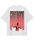 Cristiano Ronaldo White Oversized Tee