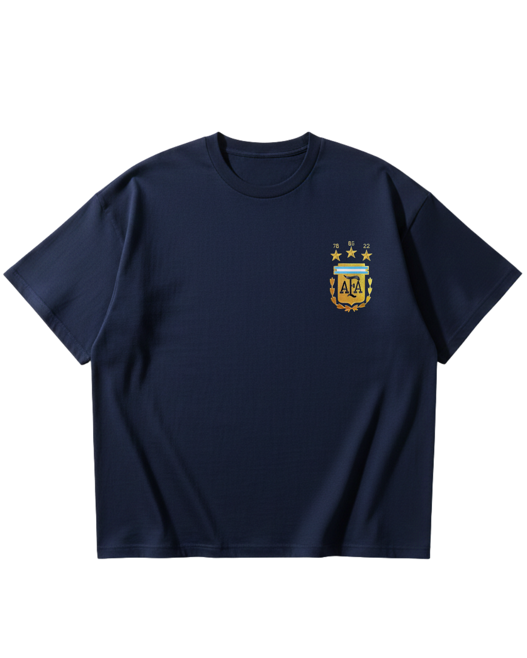 Argentina Messi  Blue Oversized Tee