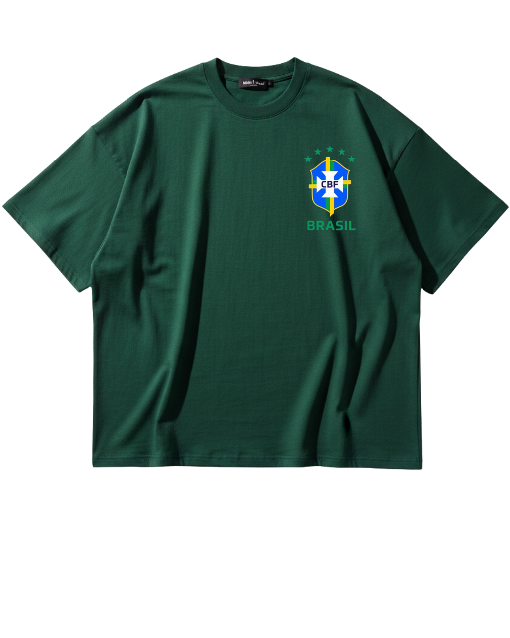 Brazil Neymar Green Oversized Tee