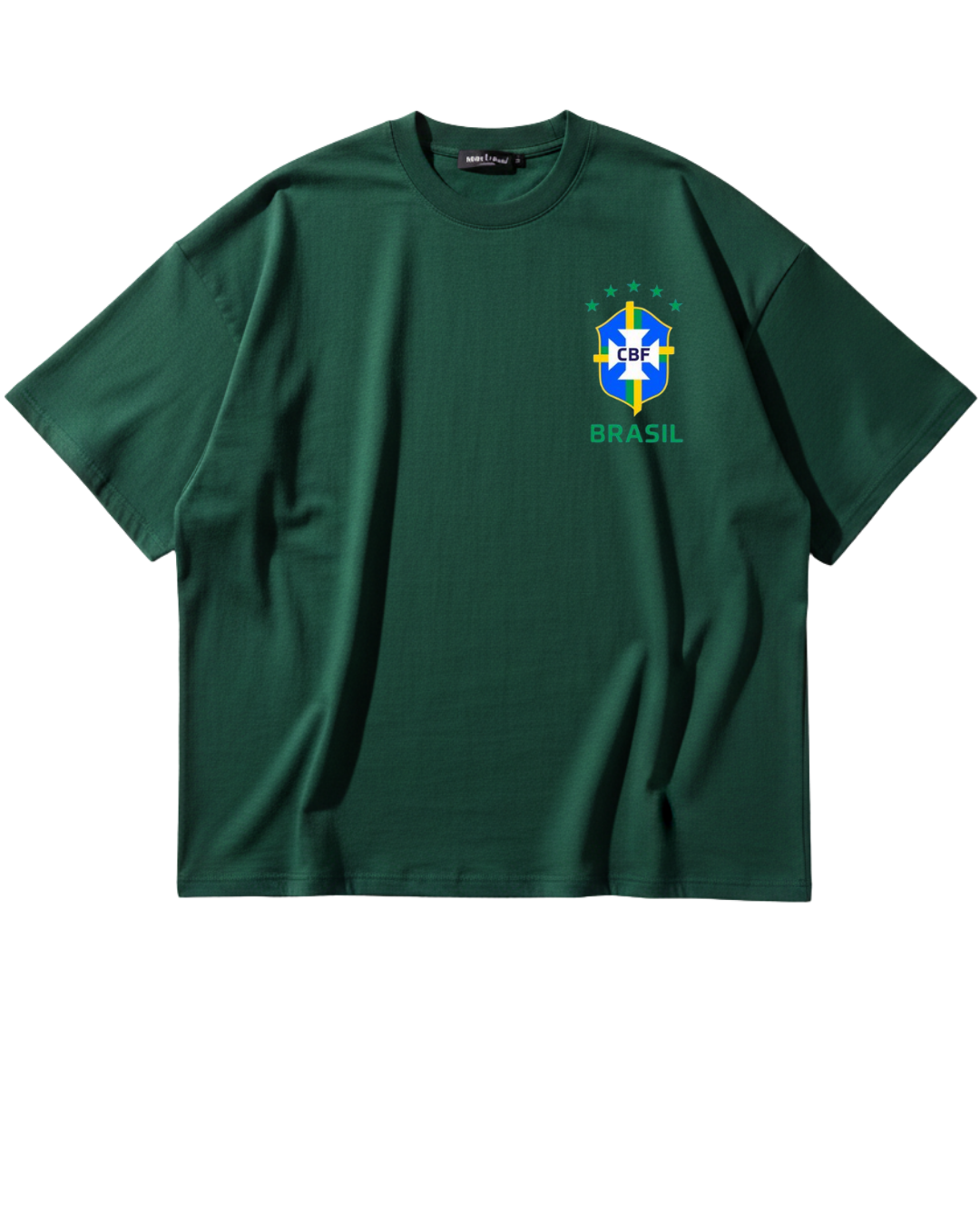 Brazil Neymar Green Oversized Tee