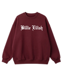Billie Eilish Maroon Sweatshirt