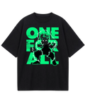 My Hero Academia Black One For All Oversized Tee